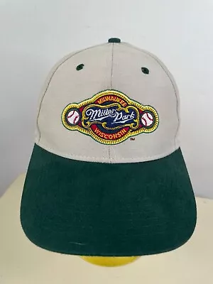 Vintage Milwaukee Brewers Miller Park Snapback Cap Hat • $14.99