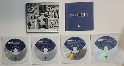 PHISH  LivePhish 15  (The Omni - Atlanta GA - 10/31/96)  (4 CDs) VG • $62