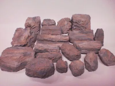 Box Of Rocks For N HO S O On30 Model Railroad Diorama Scenery. • $10.99