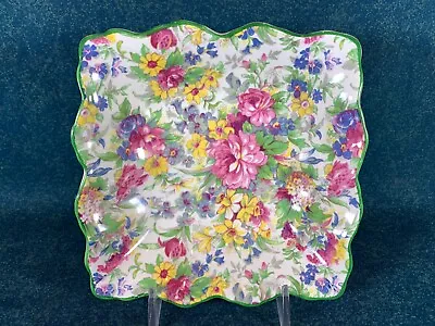 Midwinter England Brama Floral Chintz 5 1/4  Square Dish • $24.95