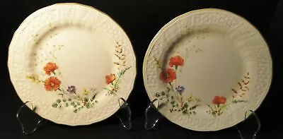 Mikasa Margaux Salad Plates 8 1/4  D1006 Fine Ivory Set Of 2 Excellent • $19.99