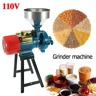 Electric Grinder Mill Grain Corn 3000W 110V Wheat Feed / Flour Cereal Machine • $175.90