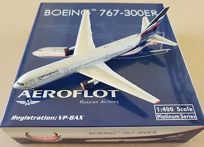 1:400 Phoenix Boeing 767-300 Aeroflot VP-BAX • $74.99