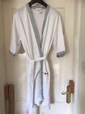 Ladies Knee Length Cotton Waffle Bath Robe Dressing Gown UK 8/10. New • £20