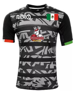 Jersey Mexico Venados De Mazatlan 100% Polyester BlackGrey_Made In Mexico • $29.99