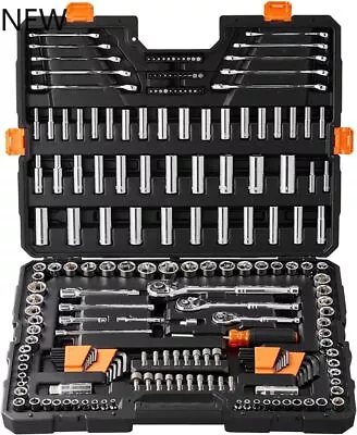 Mechanics Tool Set 205 Pcs SAE And Metric SocketsNEW • $85