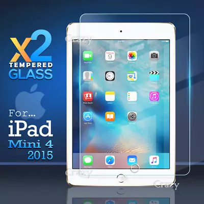 2X Tempered Glass Screen Protector For Apple IPad 10th 9th 8th 7th 6th Gen Air 5 • £3.95
