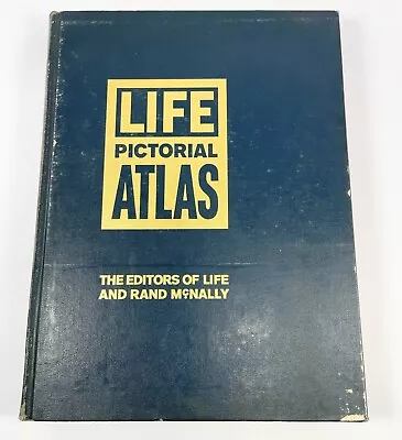 Vintage 1961 Time Life Pictorial Atlas Of The World Rand Mcnally • $15