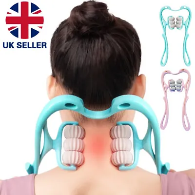 Cervical Spine Massager Shoulder Neck Relaxation Device Trigger Point Therapists • £7.95