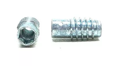 [40] Hexdrive Threaded Insert 1/4 -20 X 3/4 T-nut Furniture Glide Adjustable Nc • $5.99