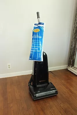 Rare Black Riccar 8955 All Floor Upright Vacuum Cleaner W/ Attachments-USA Made • $180