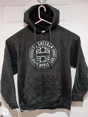 Ed Sheeran Divide World Tour Hoodie Pullover Mens Medium Black Sweatshirt Adult  • £24.08