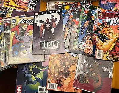 Comic Book Grab Bag!!! Lot Of 4 Comics  DC Marvel Image Eclipse Valiant Etc. • $7.50