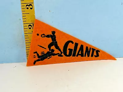 Vintage New York Giants Baseball Mini Pennant • $39.50