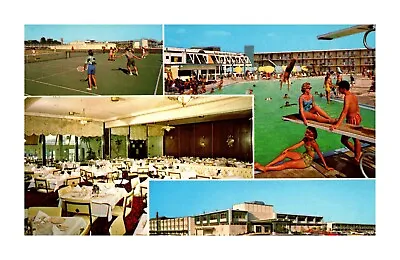 Postcard Multi-View Host Motel & Lounge Lancaster Pennsylvania  E 18 • $8.89