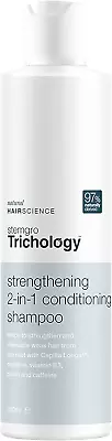 Stemgro Trichology Mens Hair Loss Shampoo And Conditioner 2-in-1 300ml - Hair G • £18.65