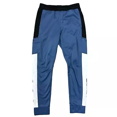 Tommy Hilfiger Sport Tracksuit Bottoms Pants Cargo Utlity Blue Mens Medium • £19.99