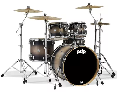 PDP Concept Maple 5pc Shell Pack - Satin Charcoal Burst • $999.99