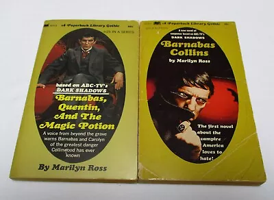 Marilyn Ross - Dark Shadows #6 #25 - Two Paperback Book Lot - Gothic TV Series • $15