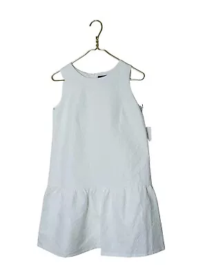 NWT Victoria Beckham For Target Girls' Lace Appliqué Shift White Dress Size XL • $23.19