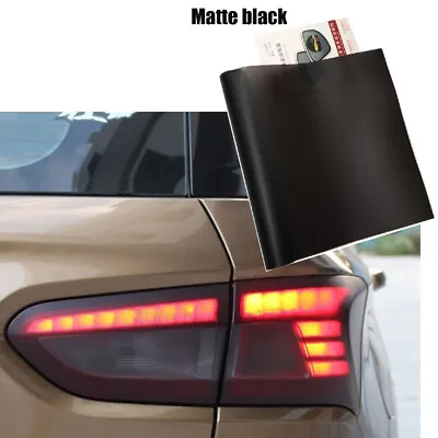 12  X 48  Matte Tint Film Trim Wrap For Headlight Taillight Fog Light Universal • $7.99