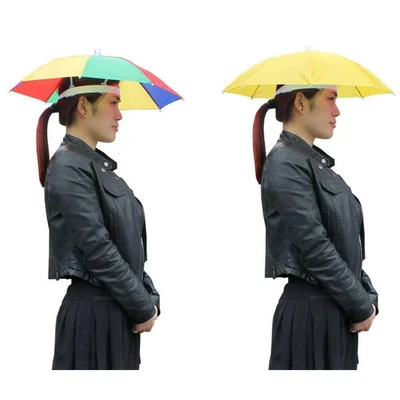 $6.70 • Buy Favor Foldable Sun Umbrella Hat Golf Fishing Camping Antisunshine Cap J8S3