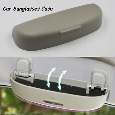 Auto Accessories Car Sunglasses Holder Glasses Case Cage Storage Box Universal • £11.27