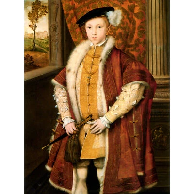 £16.49 • Buy Scrots Portrait Edward Vi Tudor England 1546 Painting Huge Wall Art Poster Print