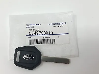 Genuine Subaru Replacement IMMOBILIZER Key BLANK Laser 2009 2010 Forester Oem • $83.99