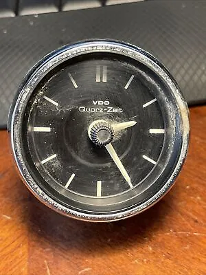 VINTAGE Mercedes-Benz VDO Quarz-Zeit Dash Clock W108 W109 W114 W115 • $39.99