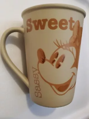 VTG Disney's Minnie Mouse Mug Sweet Sassy In Charge Precious Funny Indomitable  • $20