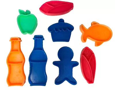 Mattel Chunky Tuff Stuff 1972 Play Food Set Of 8 • $12.99