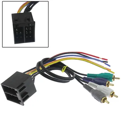 New Car Stereo CD Player Wiring Harness Wire Adapter Plug Fits Aftermarket Radio • $12.44