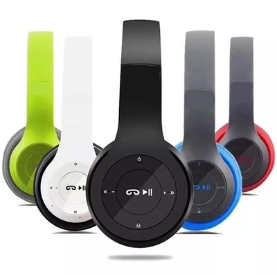 £9.39 • Buy Wireless Headphones Bluetooth 5.1 Over-Ear Noise Cancelling Earphones UK