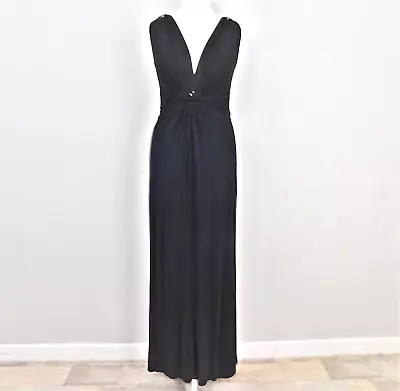 N & Willow Black Maxi Dress Size Small/Medium Made In Italy • £7.49