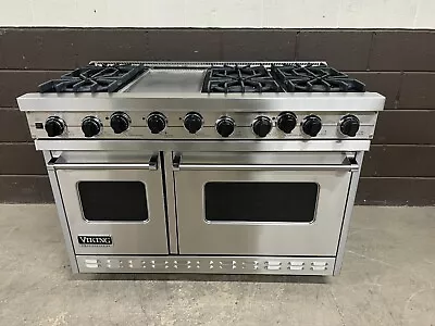 VIKING VGSC4866GSS- 48  PRO Gas Range Oven 6 Burners + Griddle Stainless (3) • $5399.99