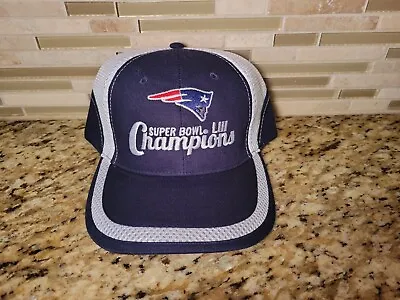 New England Patriots Hat 2019 Super Bowl LIII Champions Cap Adjustable NFL • $18.41
