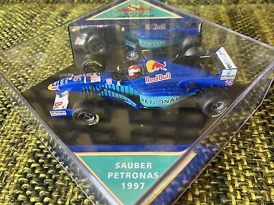 Onyx J. Herbert Red Bull Sauber Petronas 1997 1:43 Die Cast F-1  Model Race Car • $21.95