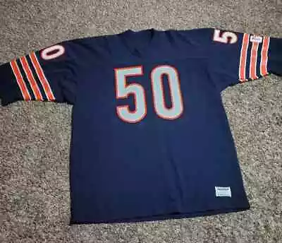 Vtg Mike Singletary Mint Chicago Bears NFL Sand-Knit MacGregor Jersey Men's 2XL • $50