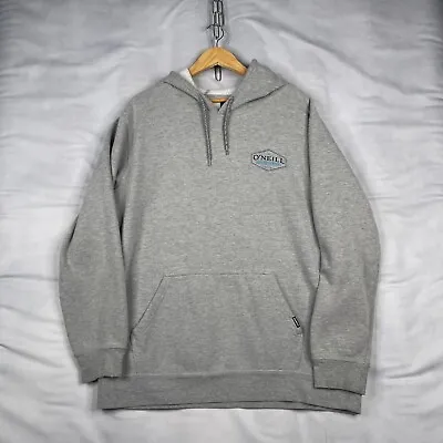 O'Neill Hoodie Mens XL Gray Pullover Sweatshirt Standard Fit Surf Skateboard • $19.41