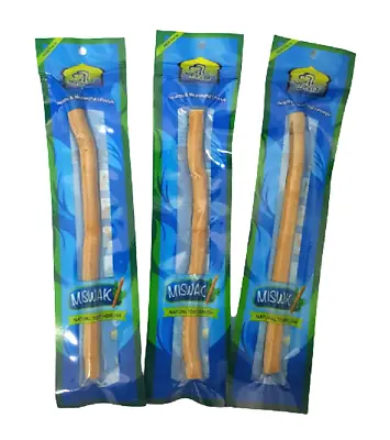 THIN MISWAK - Natural Toothbrush - Meswak Peelu - Chewing Stick (Al Khair) • £1.29