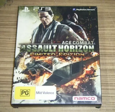 Sony Playstation 3 PS3 Game - Ace Combat: Assault Horizon (Limited Edition) • $24.99