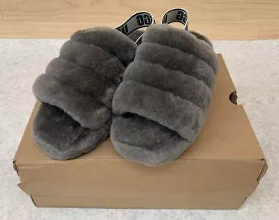 UGG Fluff Yeah Women's Sheepskin Slide Sandal Choose Size Choose Color  • $54.99