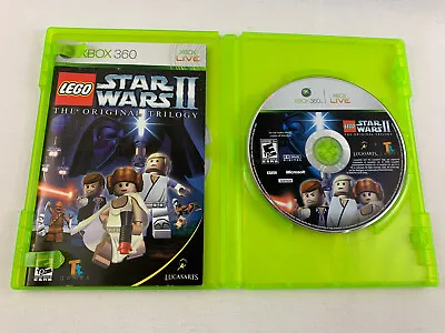 Xbox 360 - Lego Star Wars II The Original Trilogy Disc W/ Manual No Cover Art • $8.97