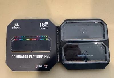 Corsair Dominator Platinum RGB 16GB (2x8GB) DDR4 3200MHz RAM • $150