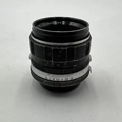 SOLIGOR MIRANDA F/1.9 F=5cm CAMERA LENS • $19.99