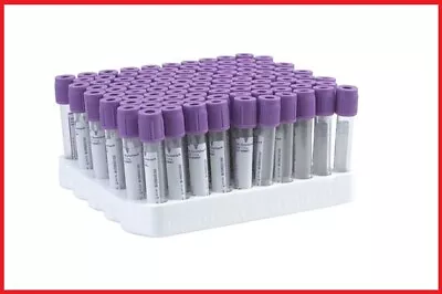 $61 • Buy BD VACUTAINER K2EDTA 4ml 100 Tubes LAVENDER