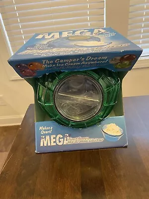 The Mega Ball Play And Freeze Ice Cream Maker Camper's Dream Quart Green NEW • $39.99