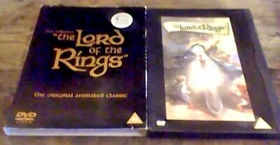 J.r.r. Tolkien's The Lord Of The Rings Limited Rare Slipcase Uk Dvd Ralph Bakshi • £16.99