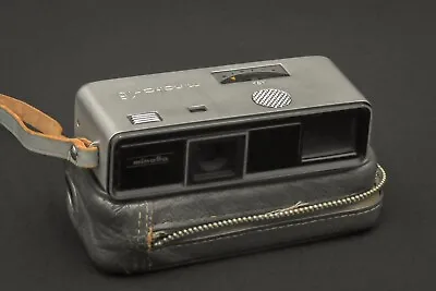 Minolta 16 Model P Subminiature Spy Camera With Strap & Case • $14.99